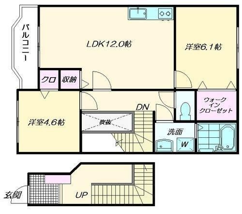 ラヴィアンローズの間取り