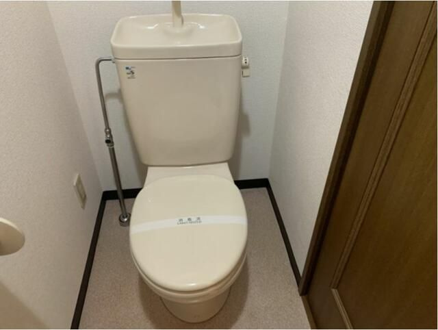 天王台ロイヤルハイツのトイレ|落ち着いた色調のトイレです