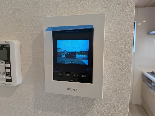 八王子市　小比企町　新築一戸建て　１期のセキュリティ|～TVモニター付インターホン　訪問者の確認に便利です～