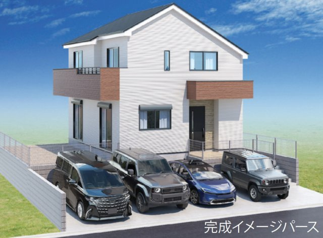 横浜市金沢区釜利谷東４丁目 新築戸建て【仲介手数料無料】カースペース4台