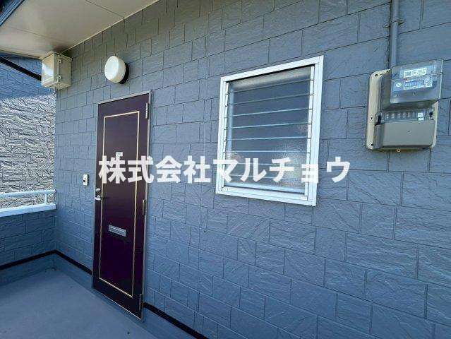 高瀬川ハイツAの玄関|落ち着いた玄関です