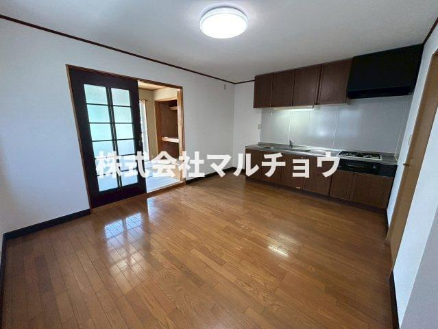 高瀬川ハイツAの居間・リビング|ゆったりとしたリビングです