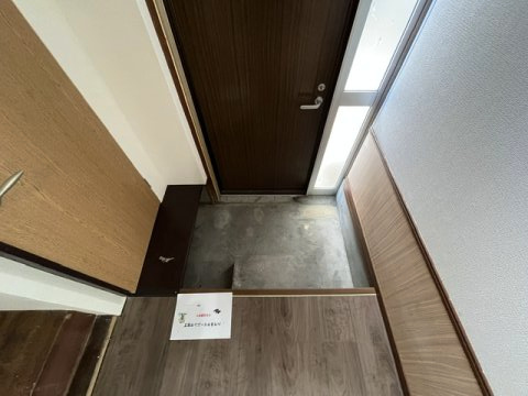 ねこハウスの玄関
