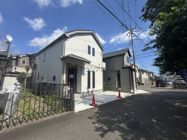 所沢市若狭3丁目・全2棟　新築一戸建　A号棟　～LDK17帖～の外観