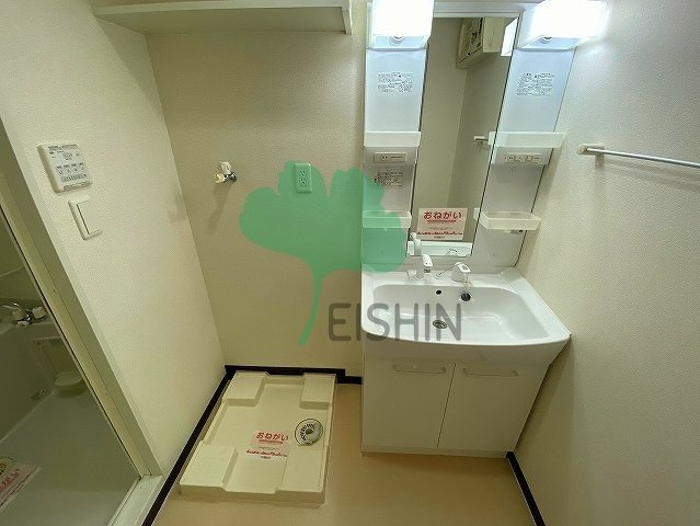 スカイシャトレ空港南の洗面所|シンプルで使いやすい洗面台です！