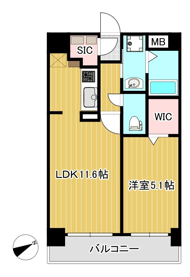 Ｙ‘ｓマンション弐番館の間取り
