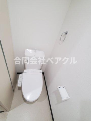 【トイレ】 | ローブコート六地蔵駅前 | 落ち着いたトイレです