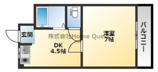 【間取り】 | セジュール八戸ノ里