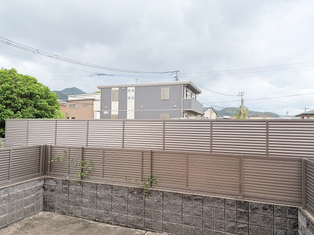 グランルーチェ参番館のバルコニー