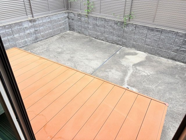 グランルーチェ参番館のバルコニー