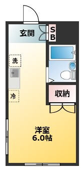 オーキスビルの間取り