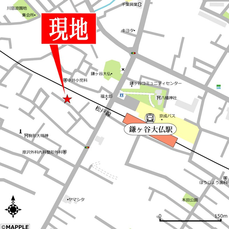ラベリーテ　Ｂ棟の周辺