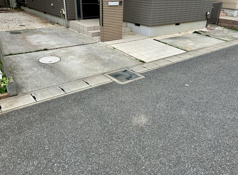 東鎌ケ谷戸建の駐車場