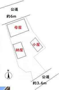 久喜市所久喜　中古一戸建ての区画図|全1棟