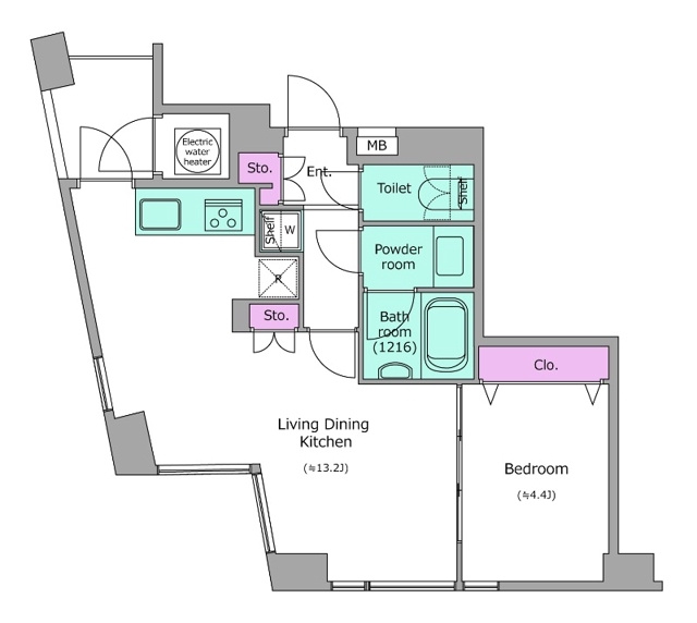 新品家具付きマンション赤坂39(KaGood東京)