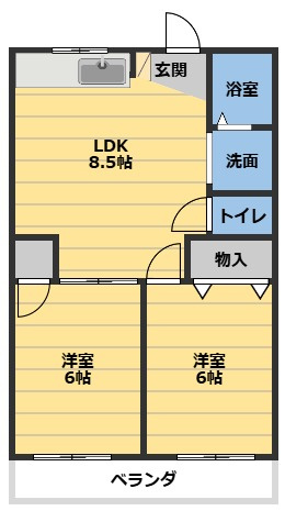 日伯産業の間取り