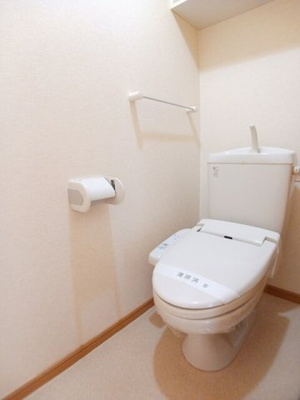 【トイレ】 | ウィスタリアＡ | 落ち着いたトイレです