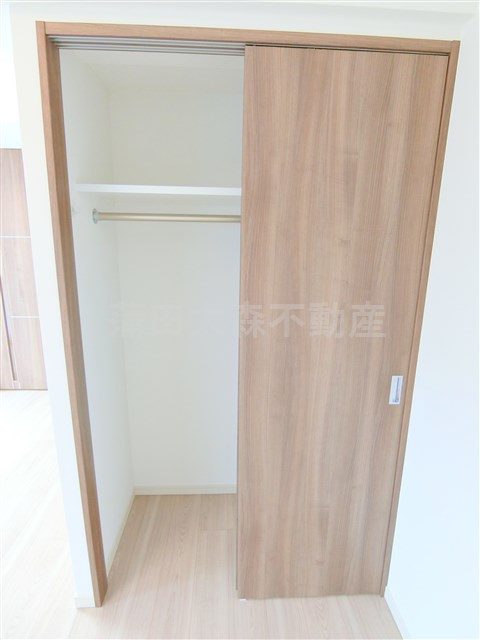 K-residence蒲田の収納|収納　引き戸のクローゼット　