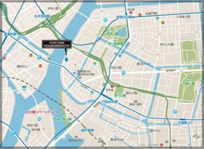 【地図】 | リバーパーク門前仲町