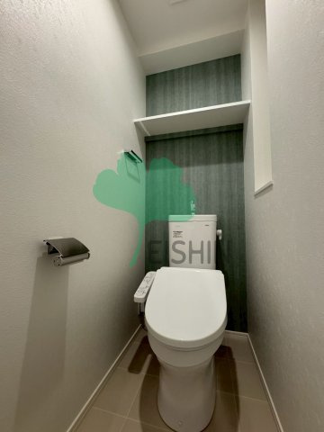 エンクレスト天神PORTのトイレ|清潔感のあるトイレです。