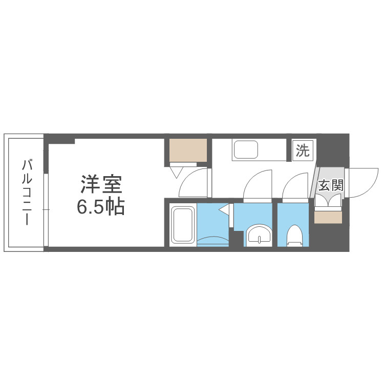 City Lux Namba Southの間取り
