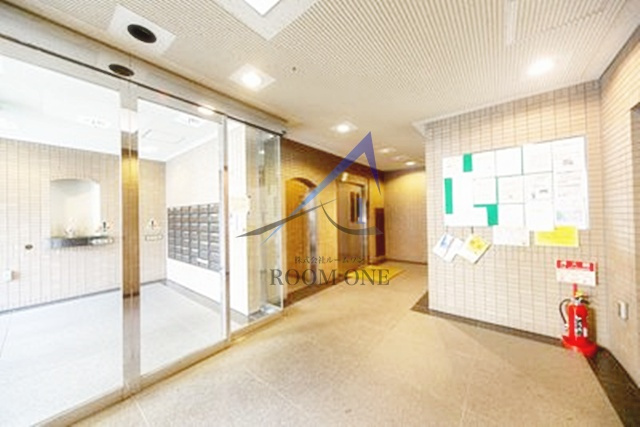 田園調布南マンションのエントランス|エントランスです。