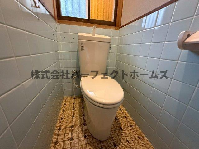 禁野本町1丁目戸建　賃貸のトイレ|トイレです