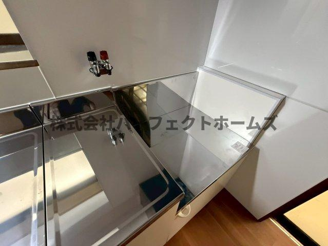 禁野本町1丁目戸建　賃貸のキッチン|お料理しやすいキッチンです