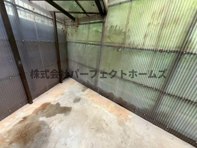 禁野本町1丁目戸建　賃貸の庭|お庭です