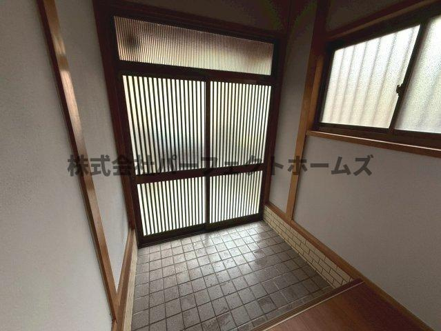 禁野本町1丁目戸建　賃貸の玄関|毎日通る玄関はこちらです