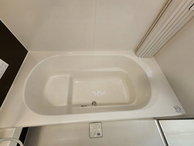 リナージュ高崎上和田町1期新築の浴室|現地撮影