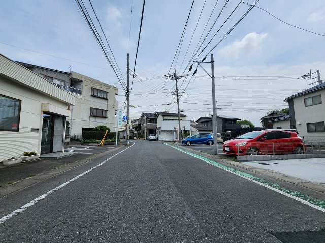 リナージュ高崎上和田町1期新築の前面道路含む現地写真|現地撮影