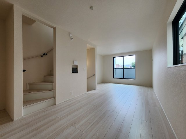 リナージュ高崎上和田町1期新築の居間・リビング|現地撮影