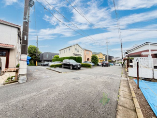 【前面道路含む現地写真】 | 大田区東雪谷5丁目