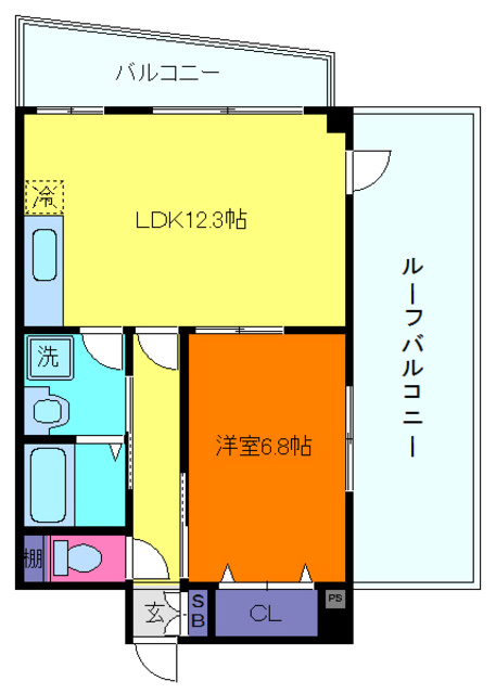 パルテール灘の間取り