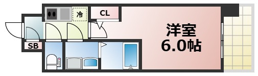 【間取り】 | エスリード大阪城EAST　仲介手数料無料