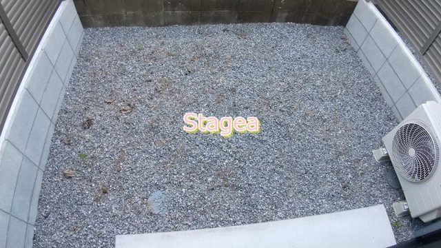 メルディア与野本町のバルコニー