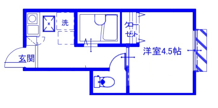 メルディア与野本町の間取り