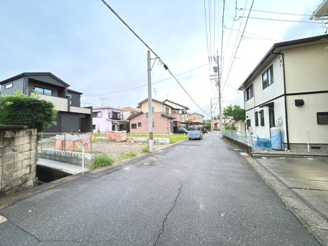 グラファーレ　一宮市木曽川町玉ノ井3期　全2区画分譲の前面道路含む現地写真|■前面道路　■ヤマダ不動産　株式会社リライフ　
■夢のマイホーム購入をフルサポートします！