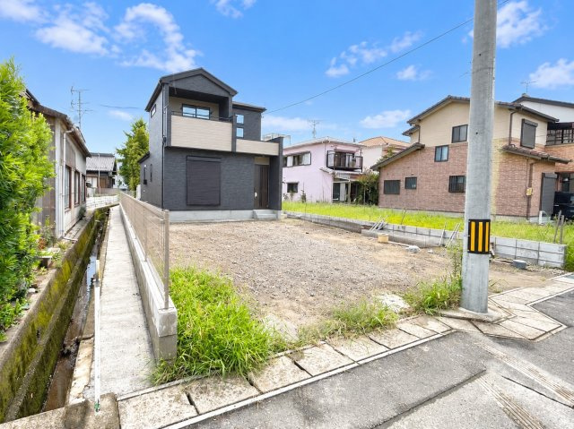 グラファーレ　一宮市木曽川町玉ノ井3期　全2区画分譲の外観|「現地（2026年8月20日）撮影」　　　
■全体写真　
■ヤマダ不動産　株式会社リライフ　