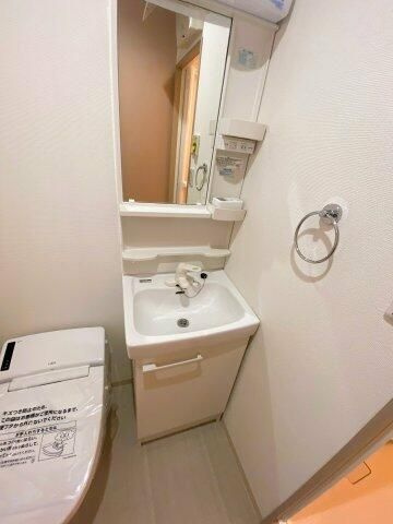 ベルビュー西谷の洗面所