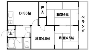ケイアンドエスマンション白川台の間取り