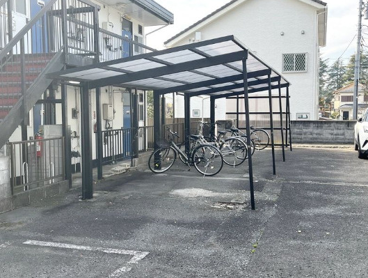 【土地約198坪】北里大学・病院徒歩圏の一棟アパート 相模原の駐輪場