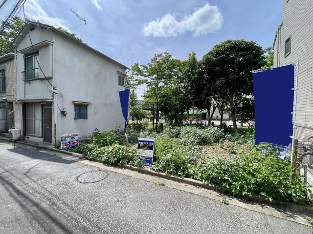 北区赤羽台3丁目　アクセス抜群×公園隣接　建築条件なし売地の外観|2026年5月撮影