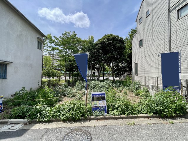 北区赤羽台3丁目　アクセス抜群×公園隣接　建築条件なし売地の外観|2026年5月撮影