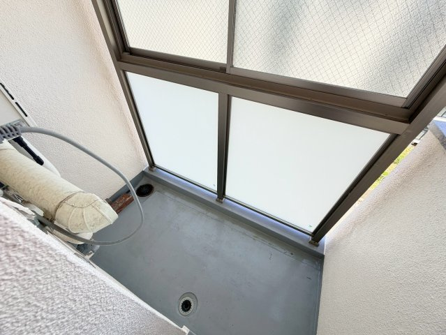 狩口台住宅25号棟のバルコニー