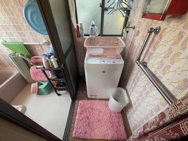 木風町一戸建の脱衣所