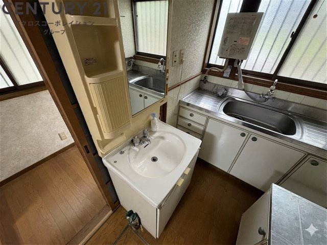 独立洗面台になってます！