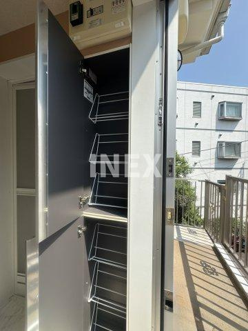 横浜市南区三春台のアパートの収納