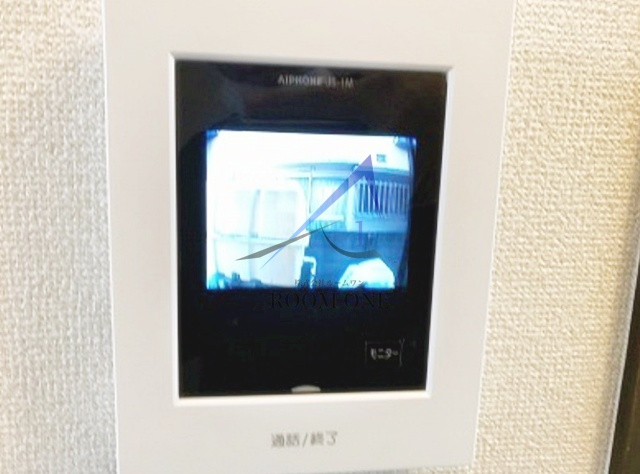 セントラルハイツのセキュリティ|モニター付きインターホンです。